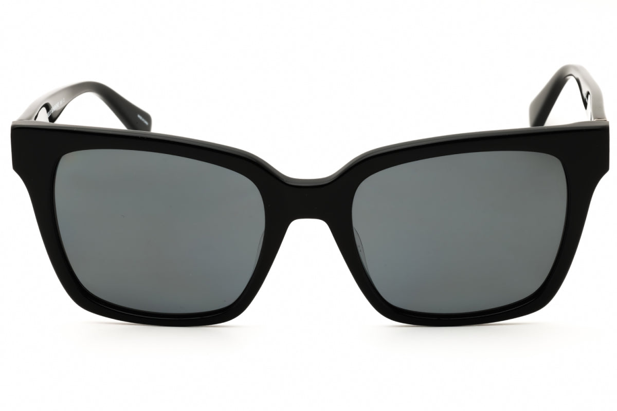 Gafas con lentes polarizados color negro y gris y dorado