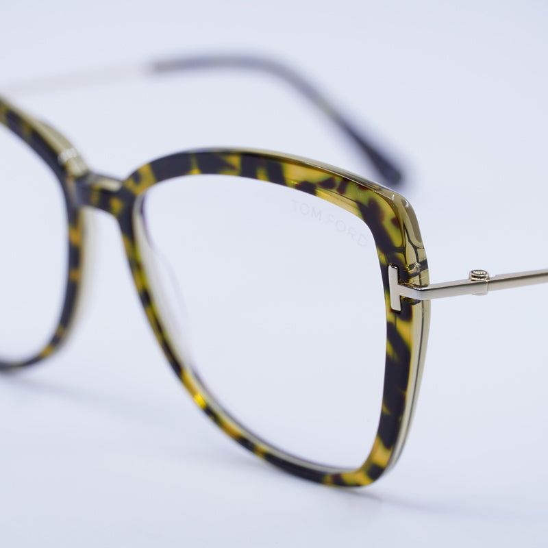 Gafas 55 mm color azul y dorado