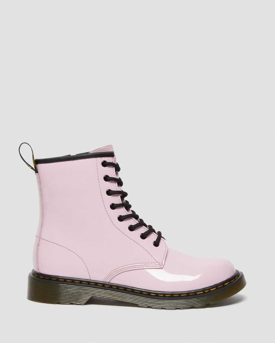 Botas infantil de cuero con cordones