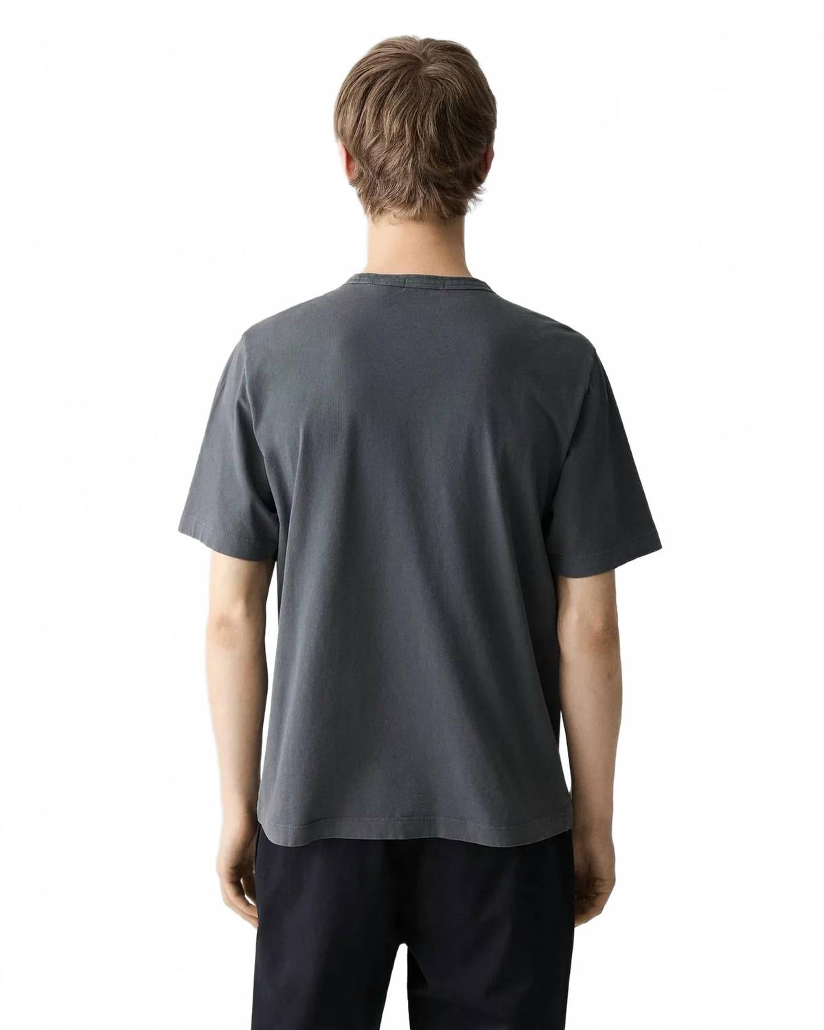Camiseta de manga corta con cuello redondo