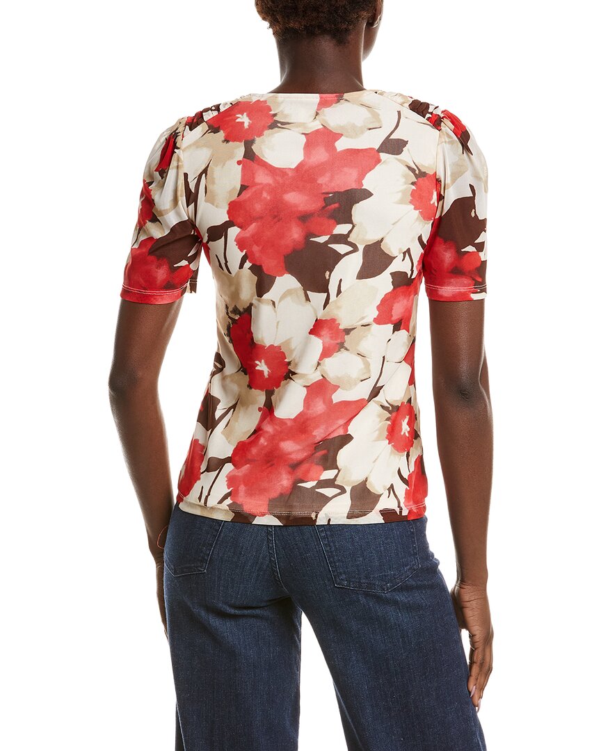 Top con estampado