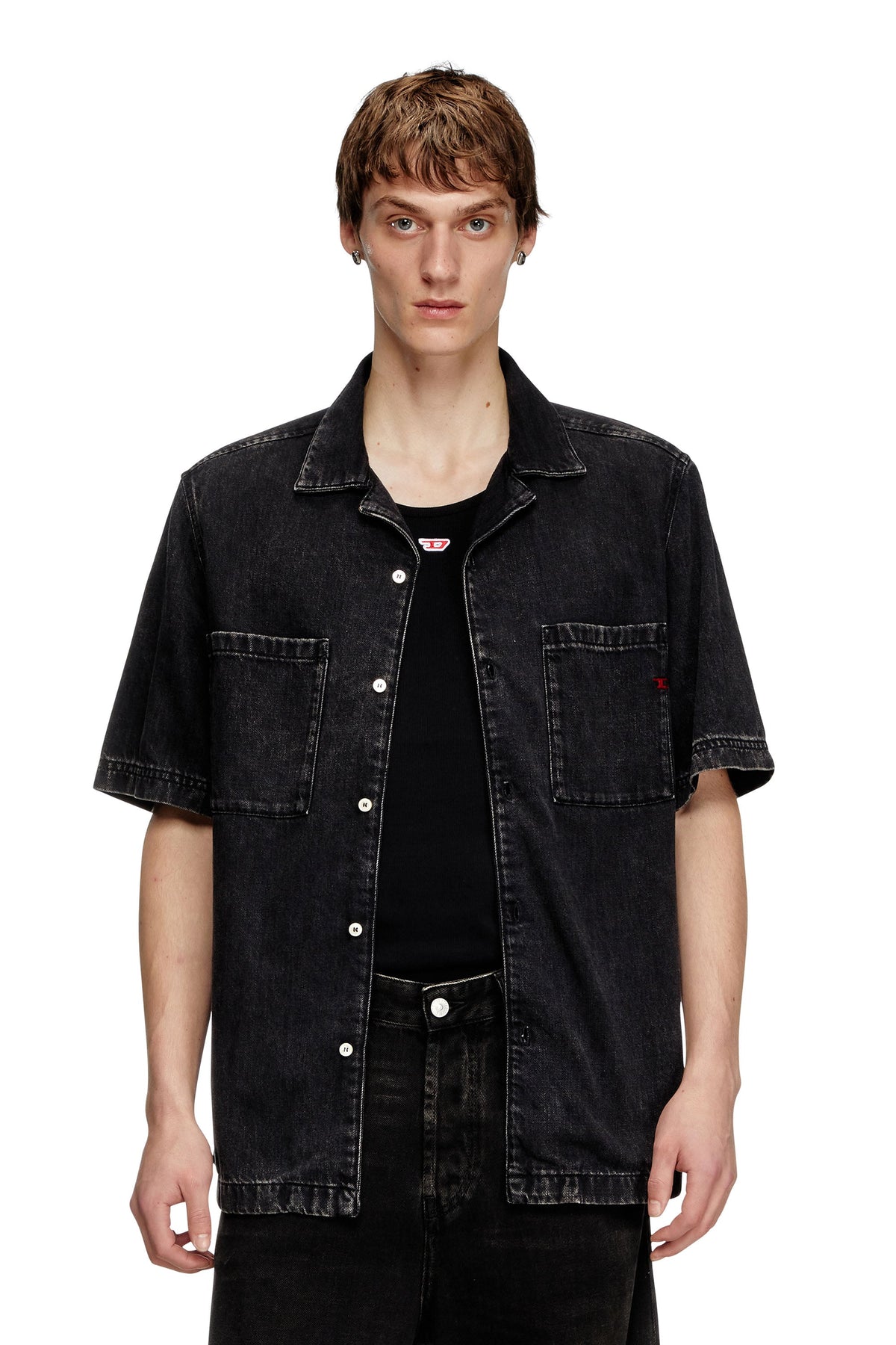 Camisa de mezclilla