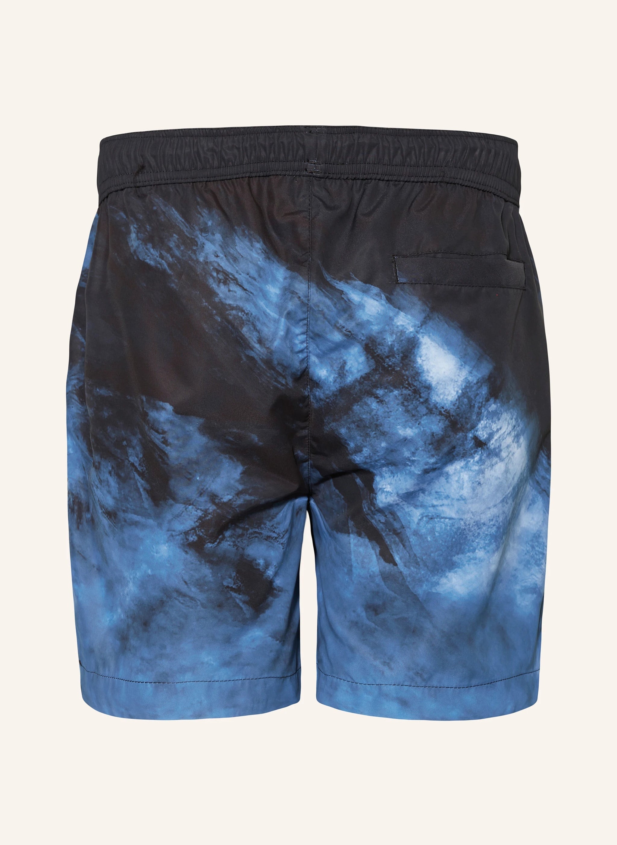 Pantaloneta de baño de hombre color negro