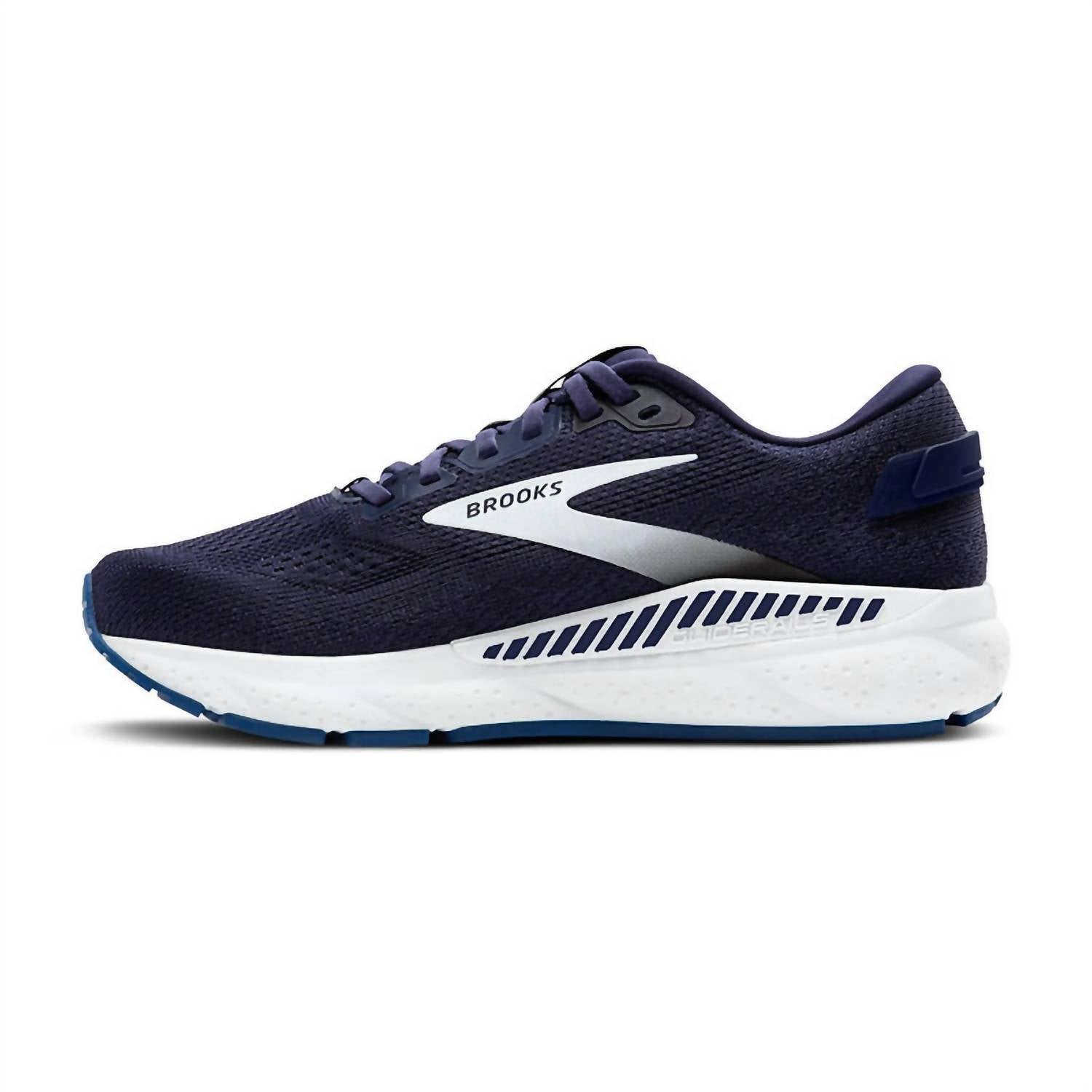 Zapatos de hombre color azul marino y blanco