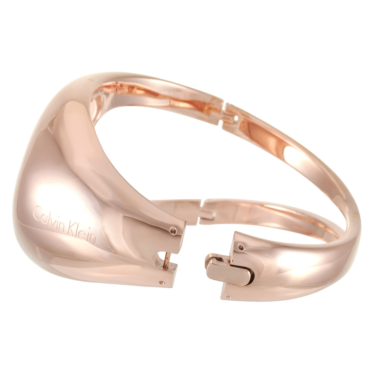 Pulsera de acero inoxidable color oro rosa