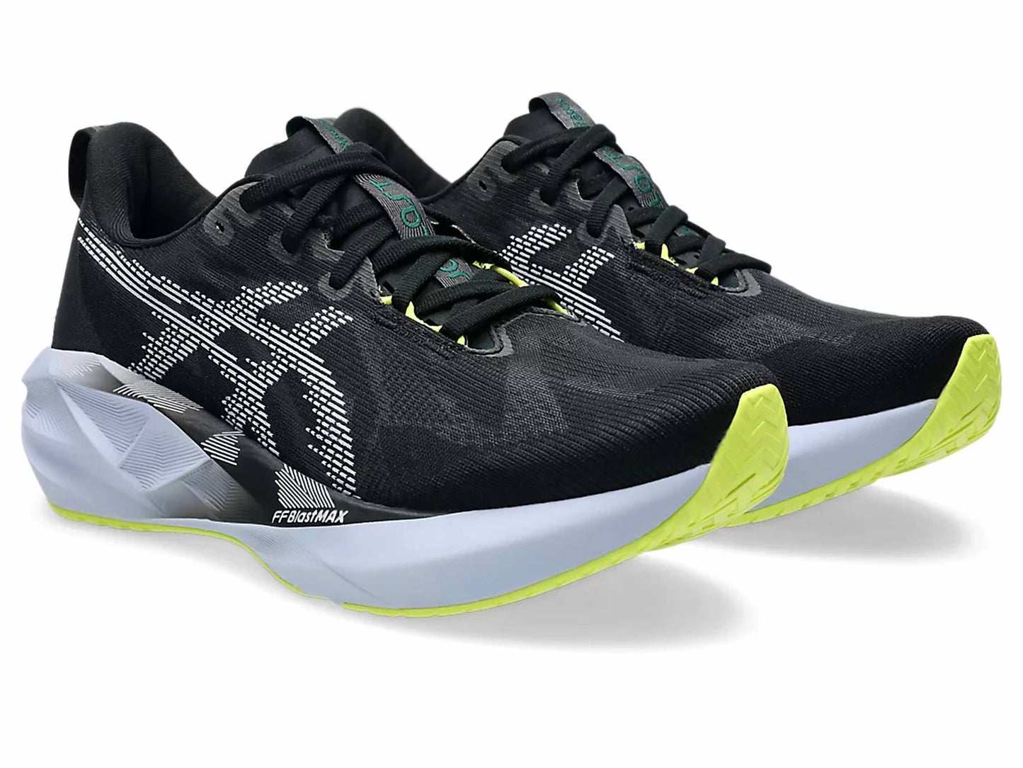 Tenis para correr de hombre color negro y azul