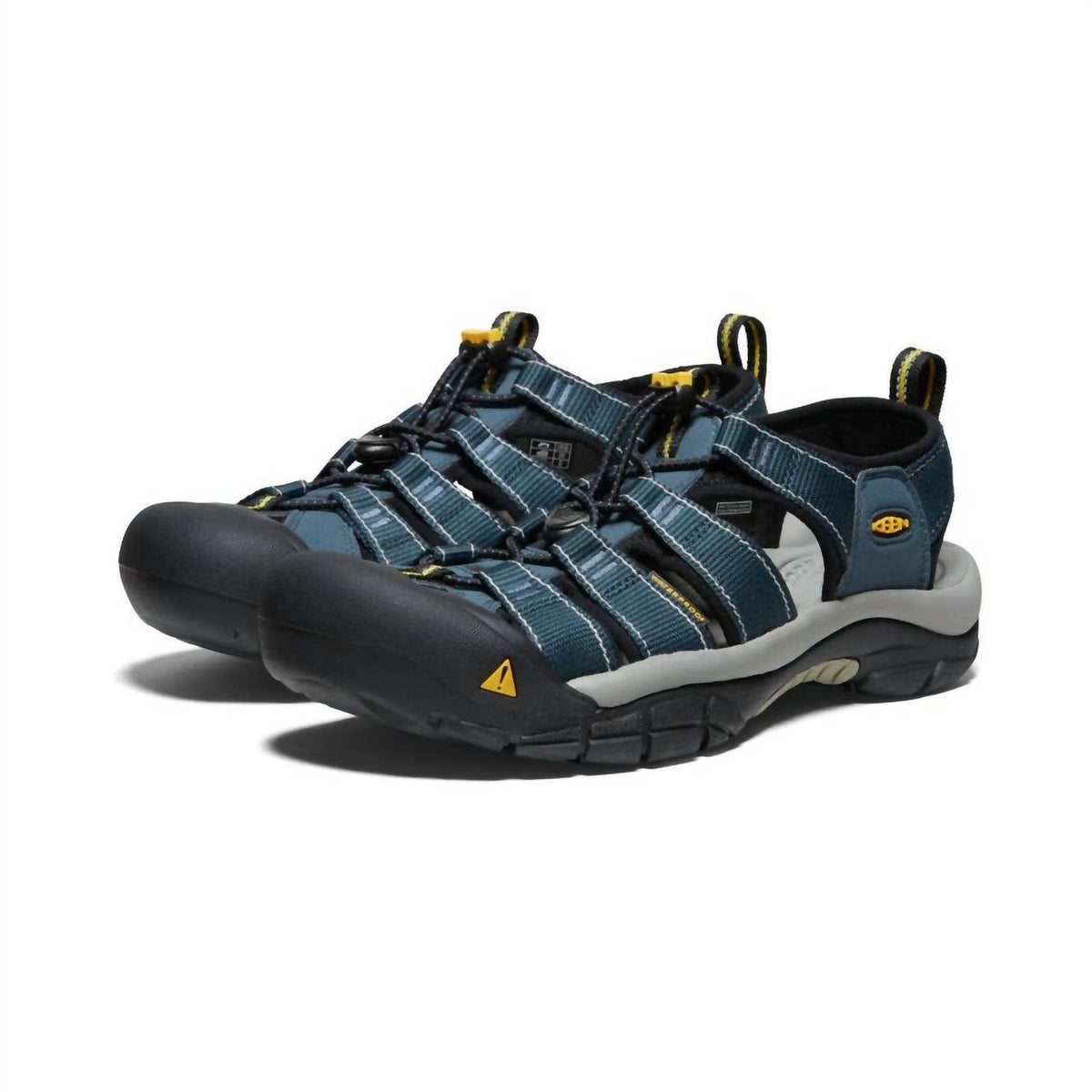 Sandalias de hombre color azul marino y gris