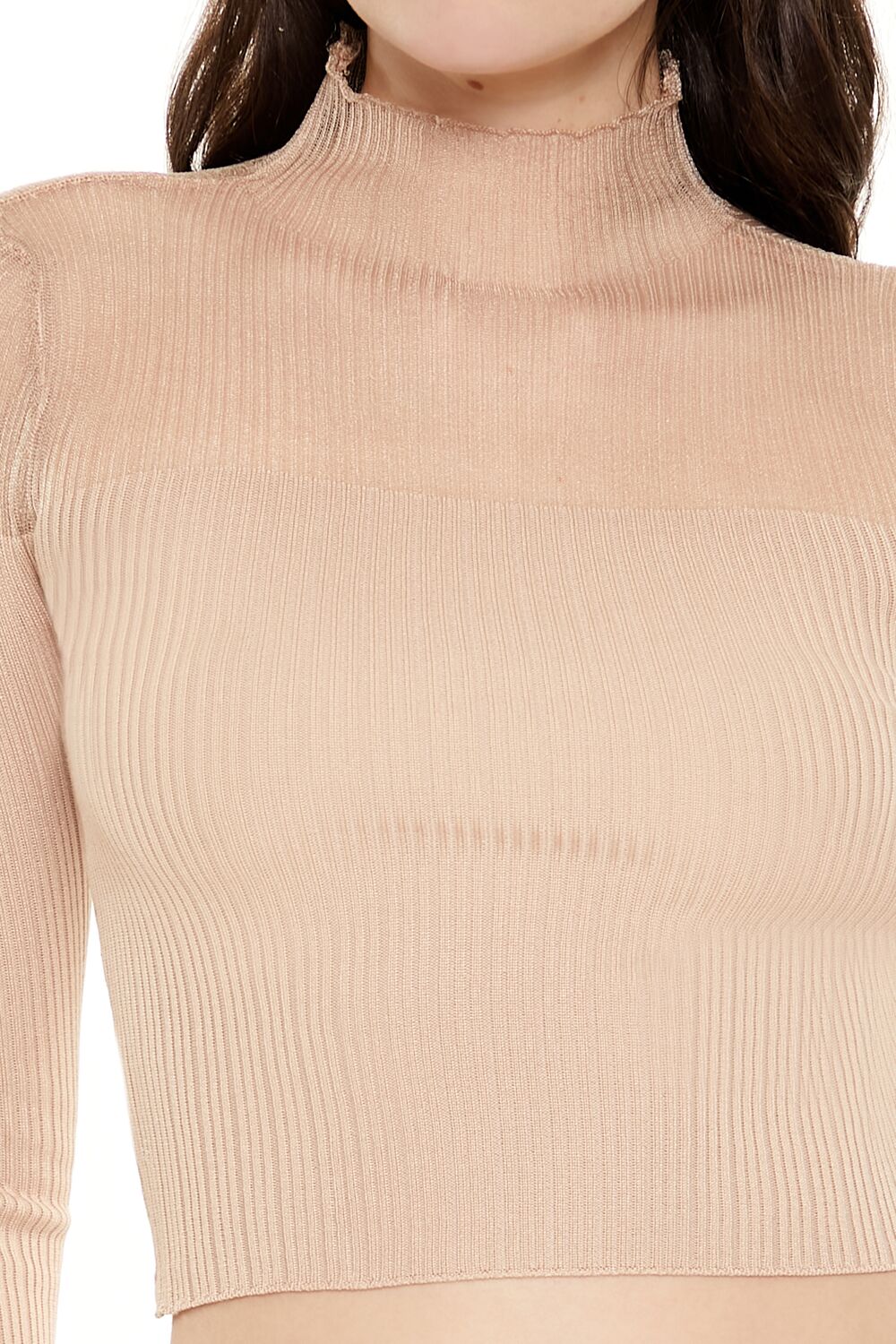 Suéter con cuello alto