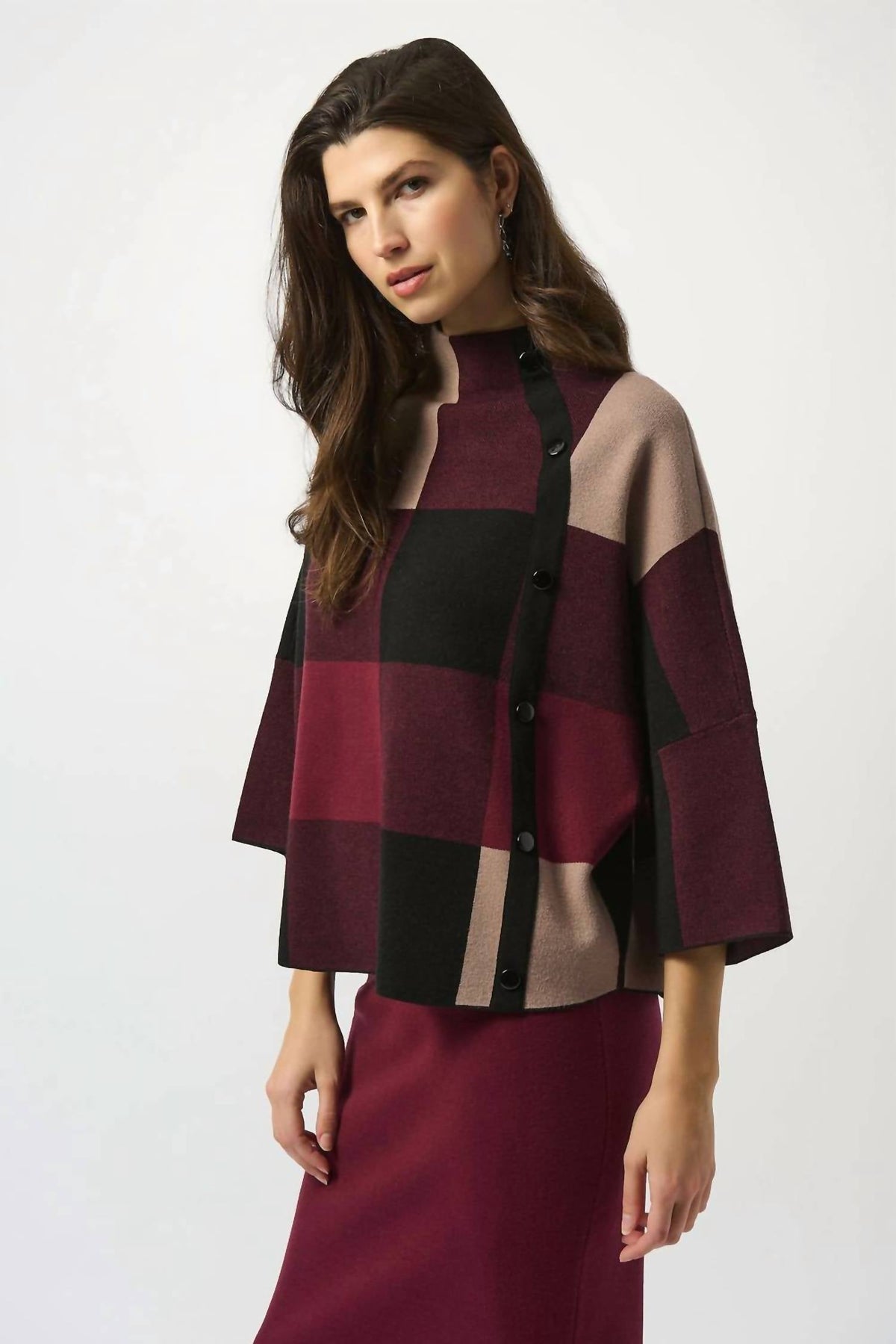 Suéter a cuadros