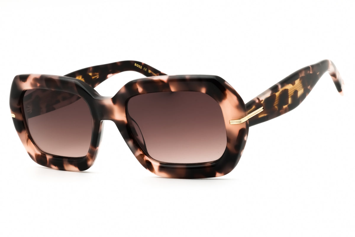 Gafas color café y rosado