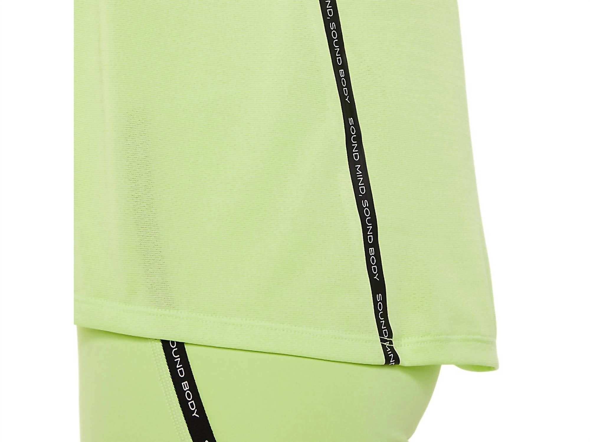 Camiseta sin mangas de mujer color verde