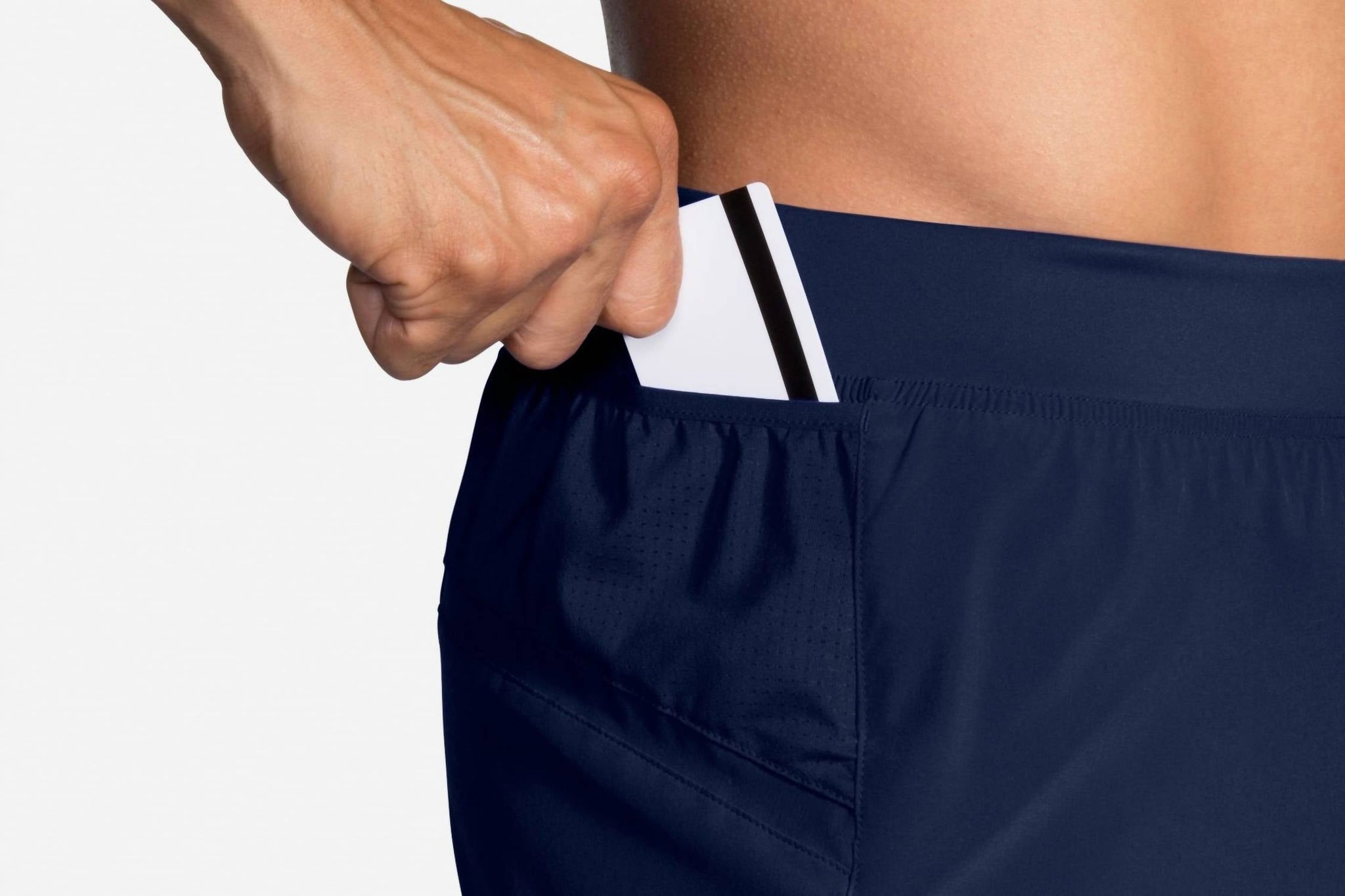 Short de hombre color azul marino