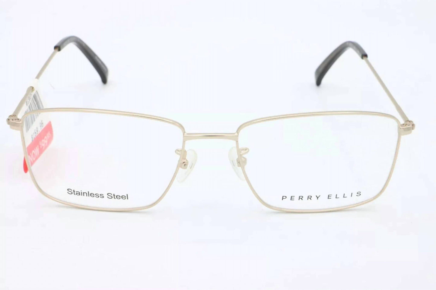 Montura para gafas de hombre color dorado
