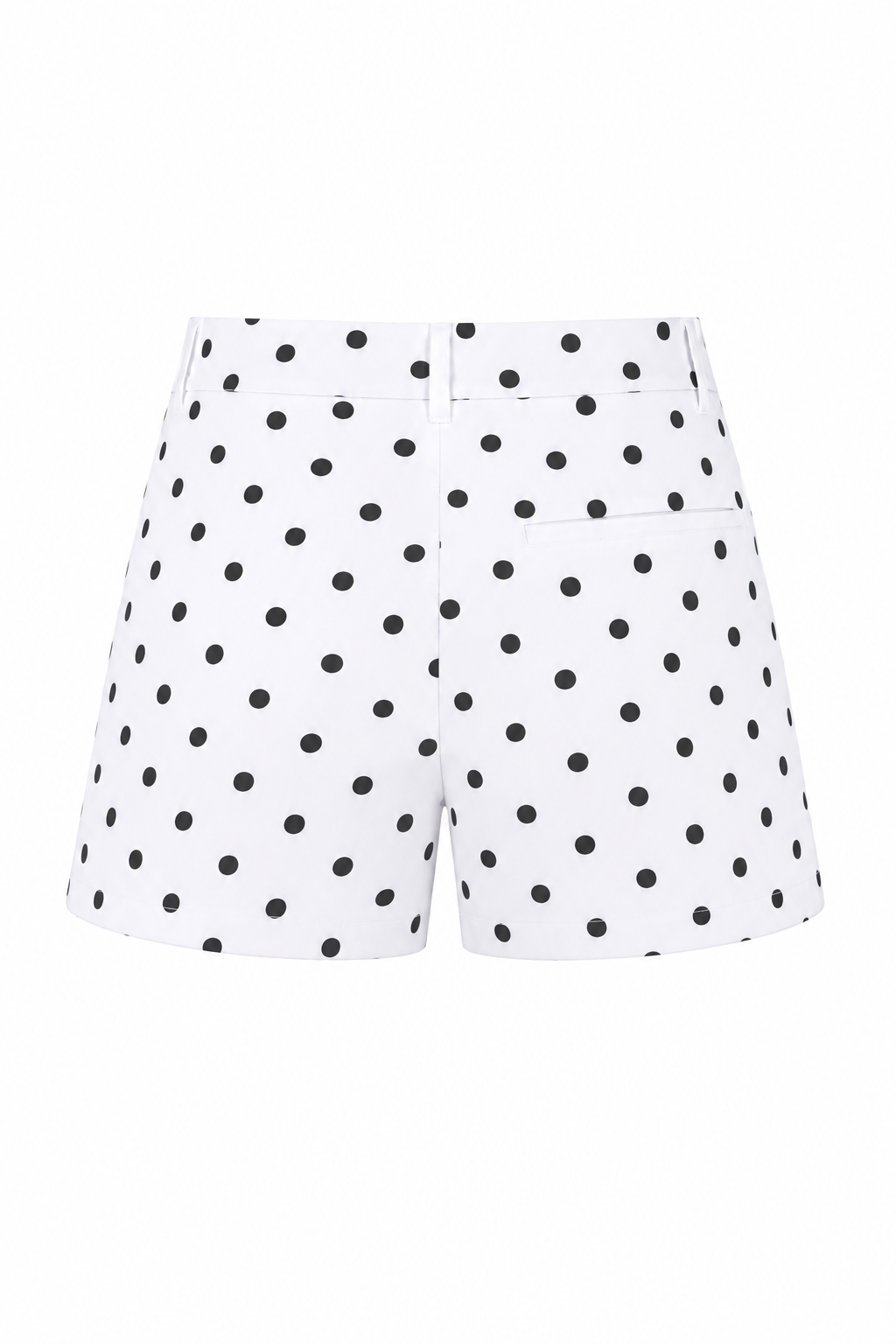Short de tiro alto de lunares