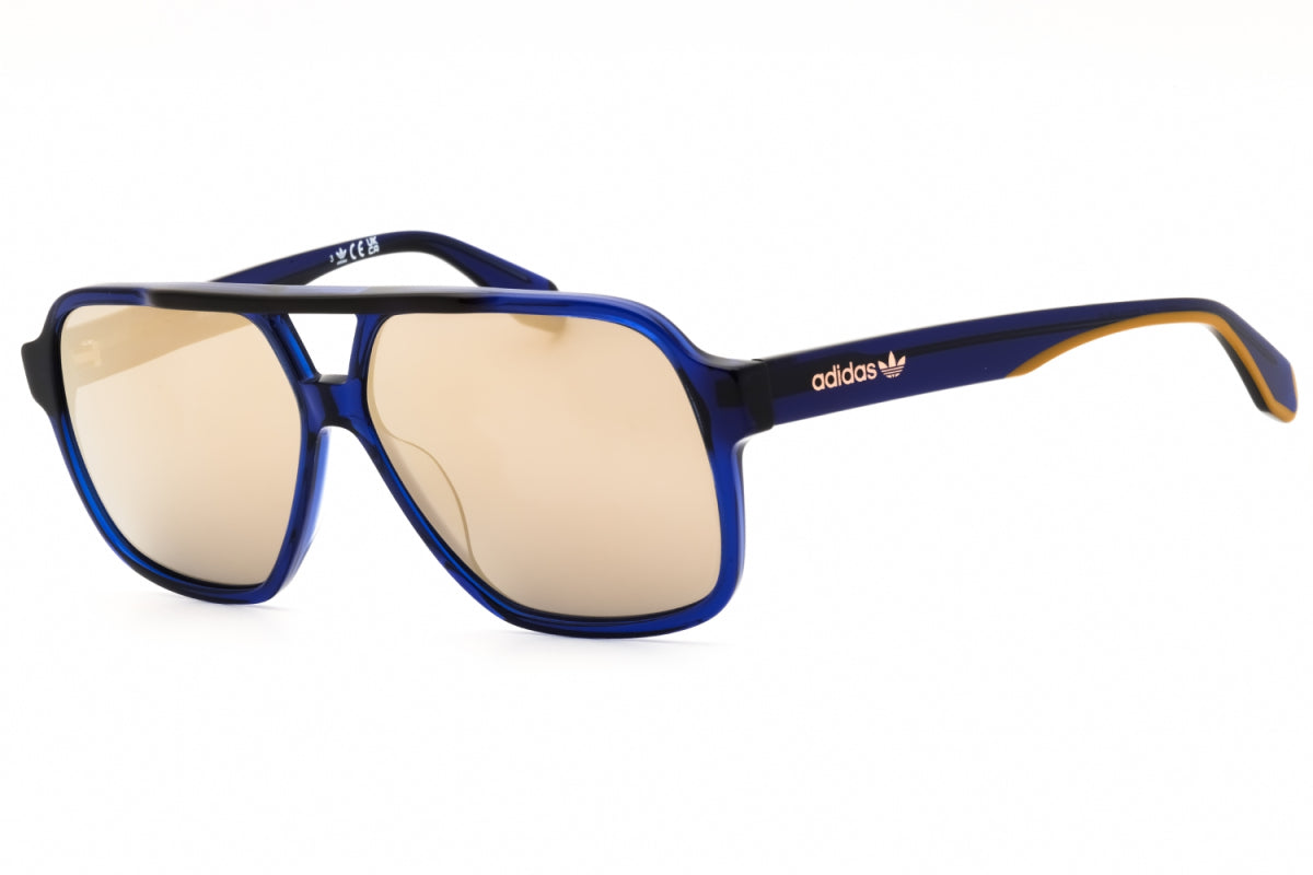 Gafas color azul y café