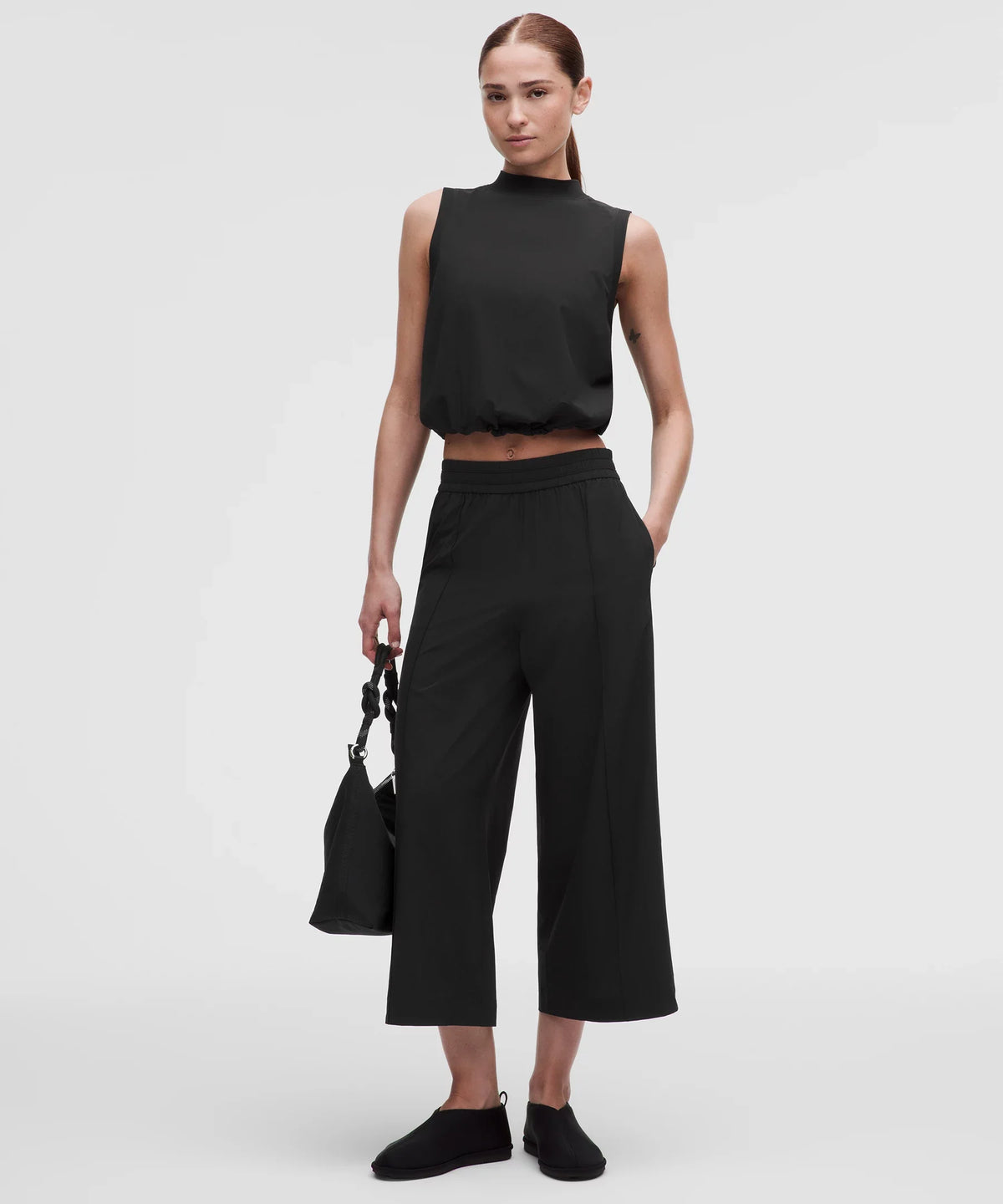 Pantalón de tiro medio