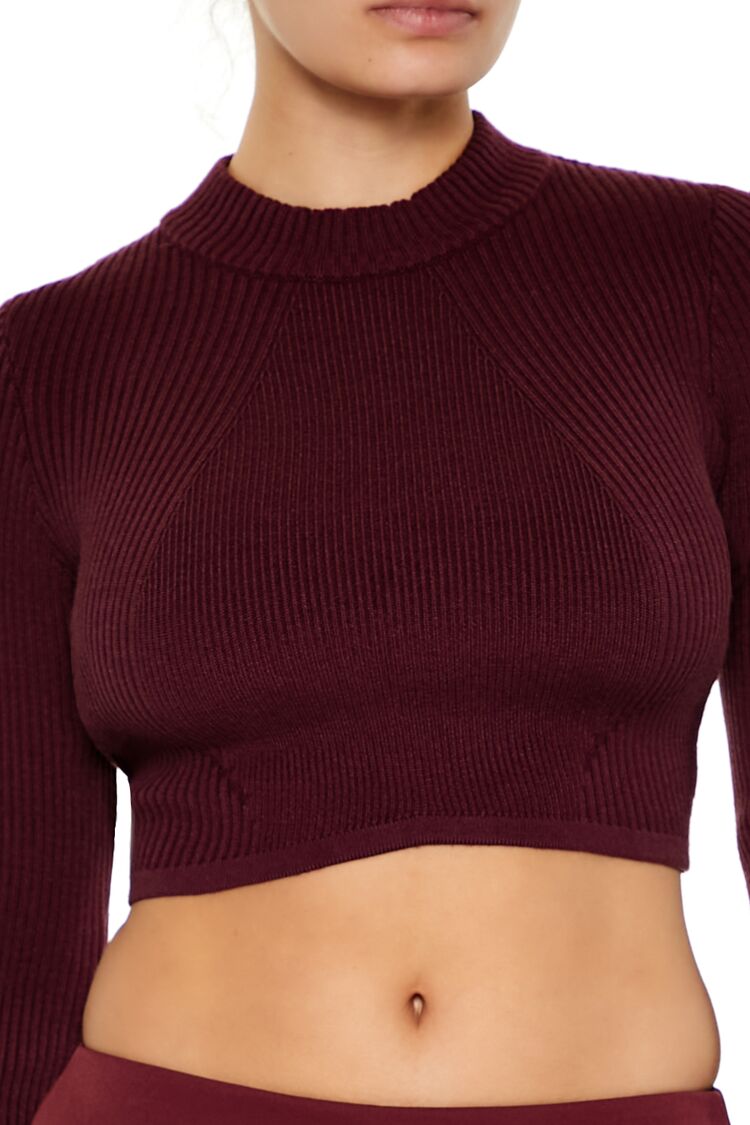 Suéter con cuello alto