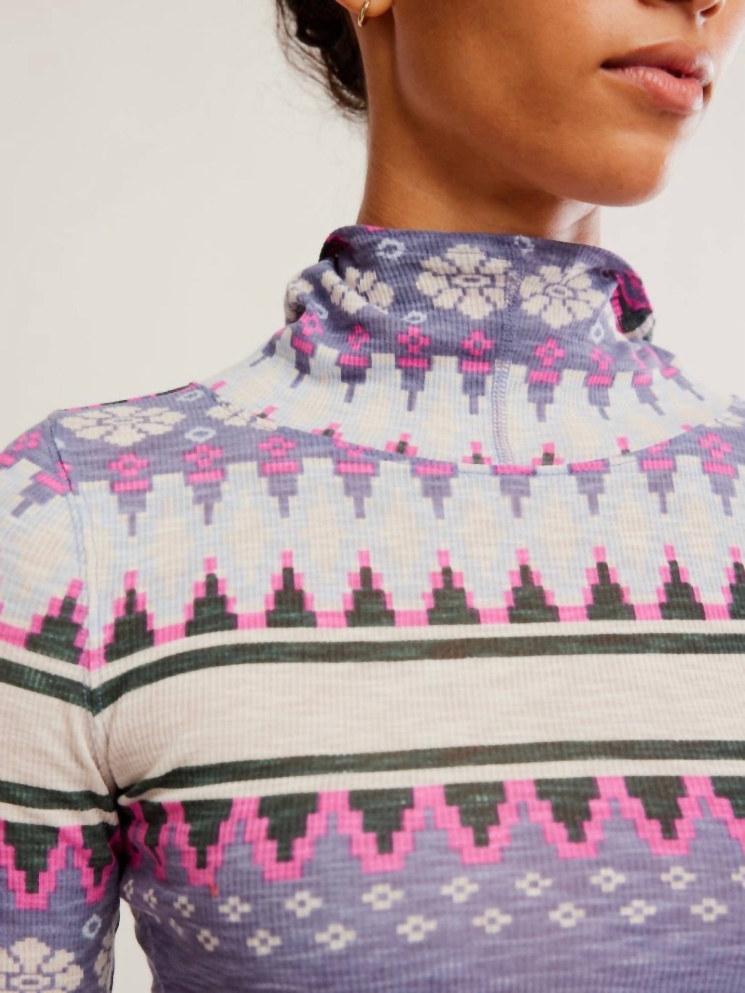 Top con estampado