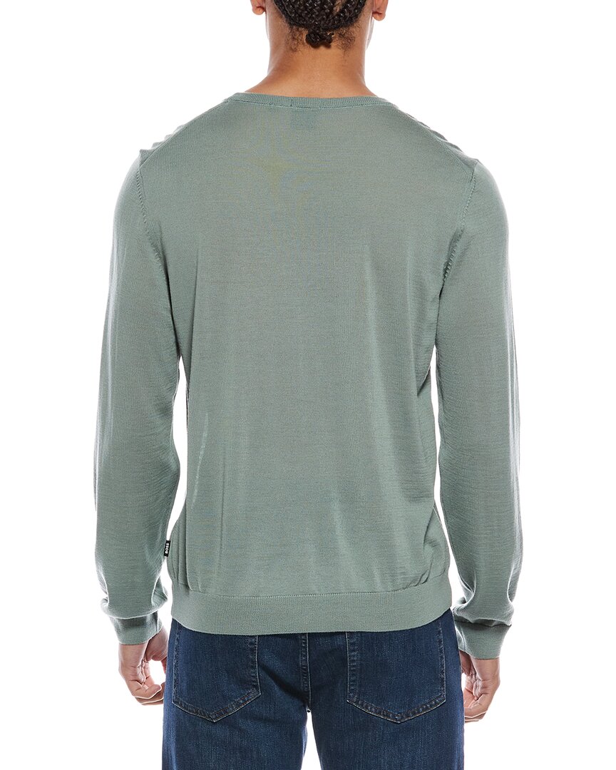 BOSS Hugo Boss Leno Suéter Cuello Redondo de Lana