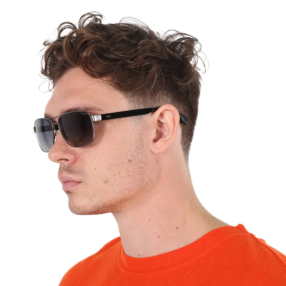 Gafas de sol de hombre color gris