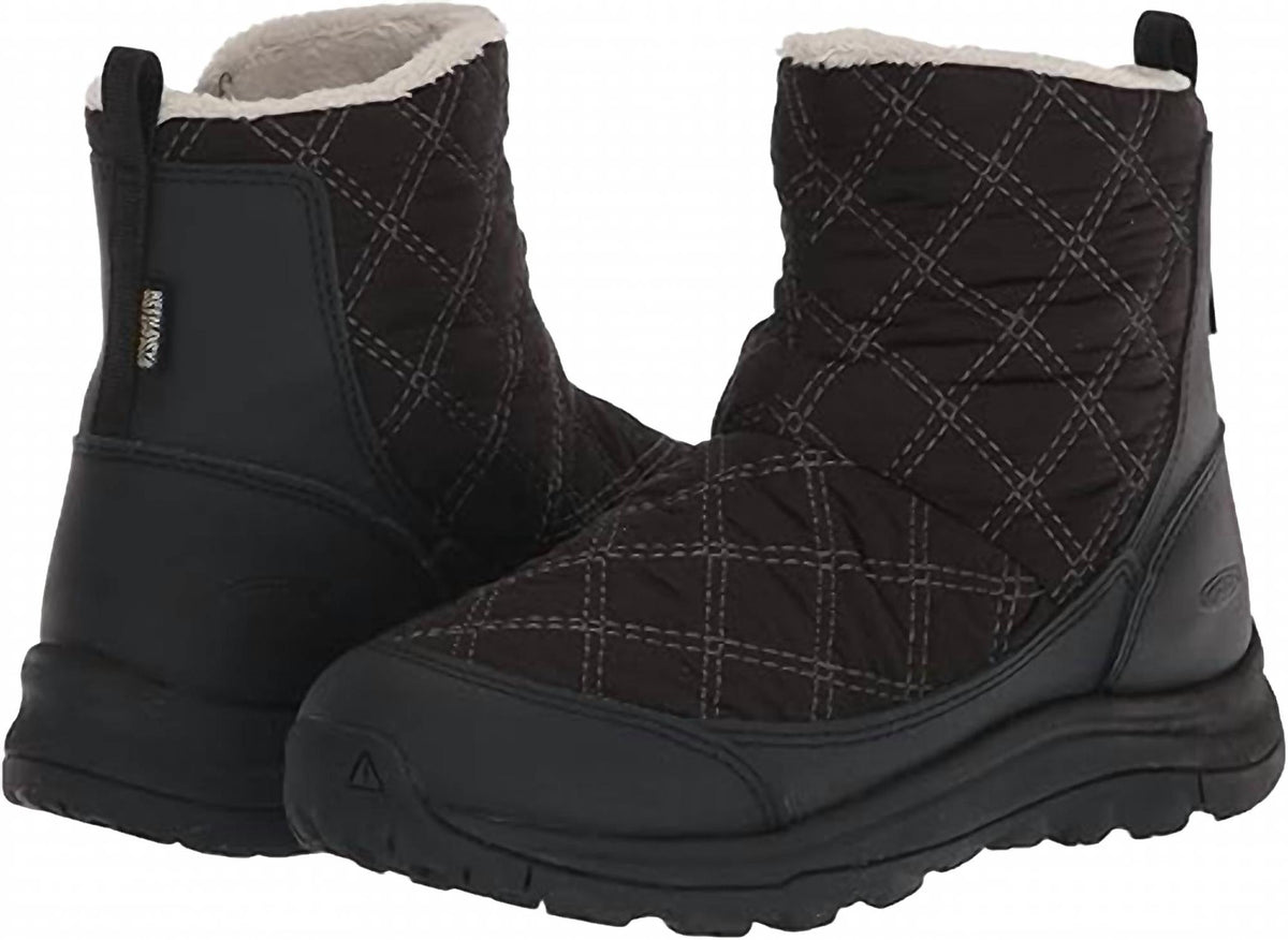 Botas de mujer impermeables color negro