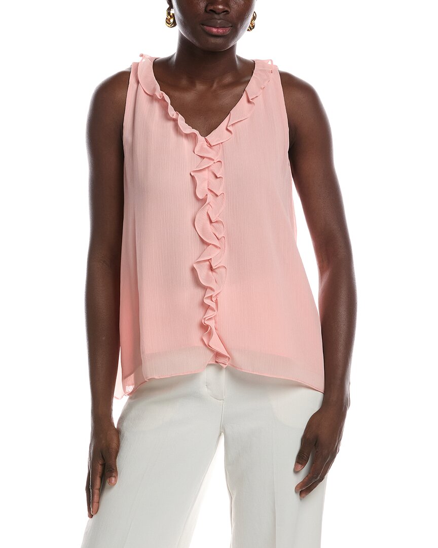 Top con cuello en V con boleros