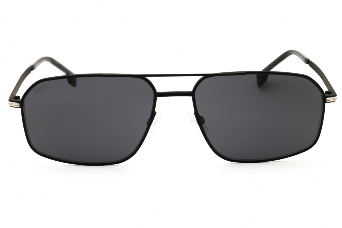 Gafas color negro y gris y plateado