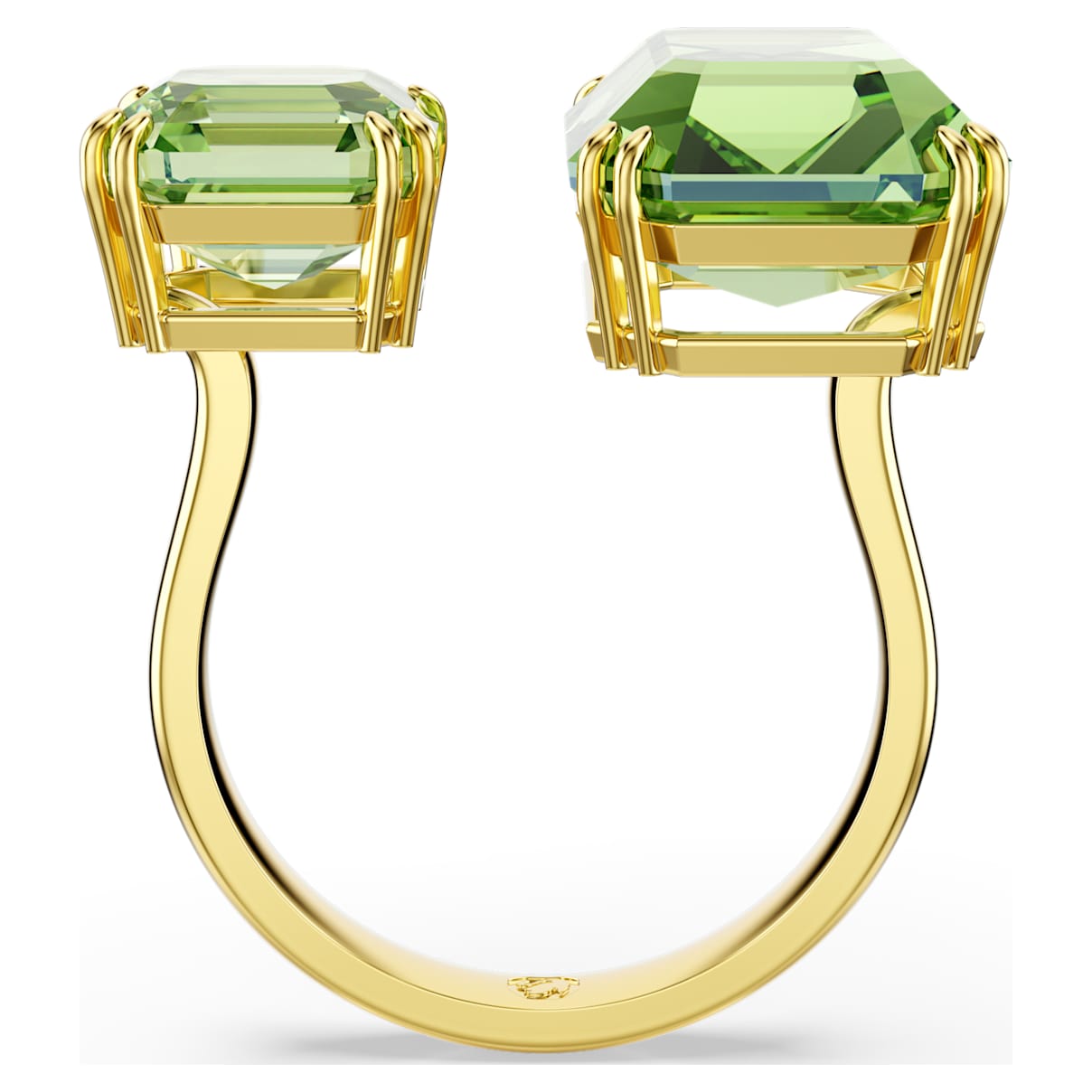 Anillo color verde y dorado