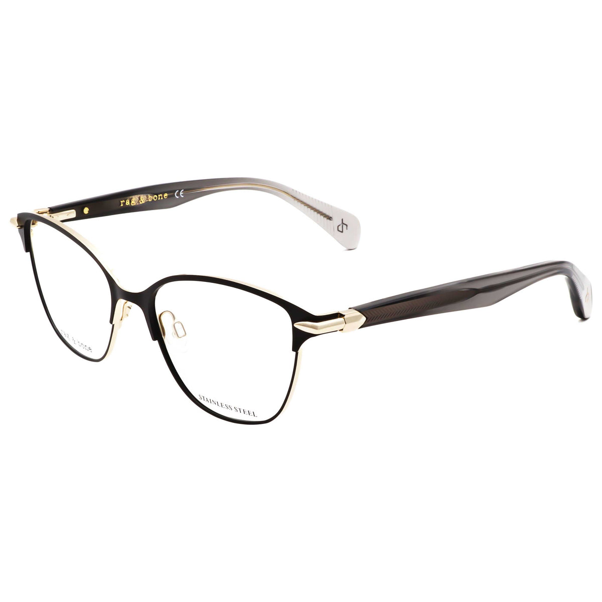 Montura para gafas de mujer 52 mm color negro