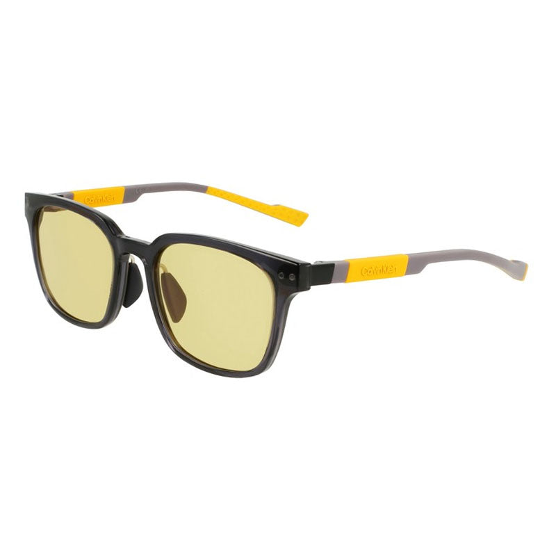 Gafas color gris y amarillo