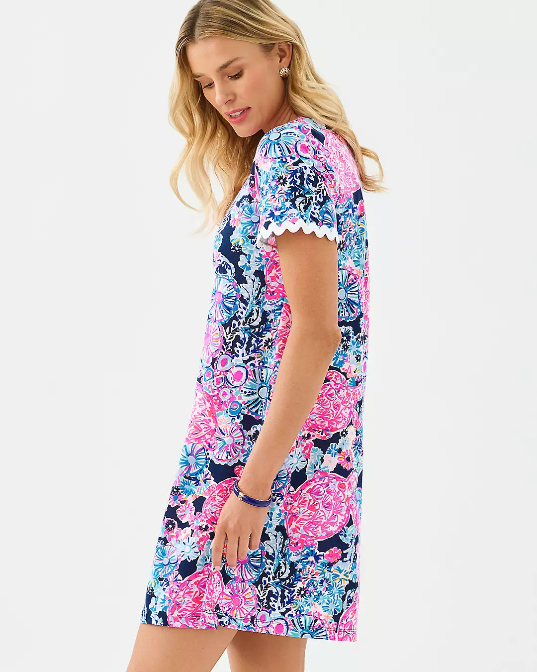 Vestido de manga corta