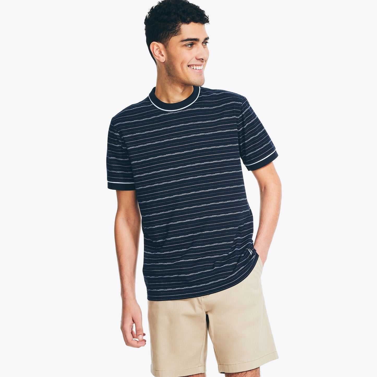 Camiseta de hombre a rayas