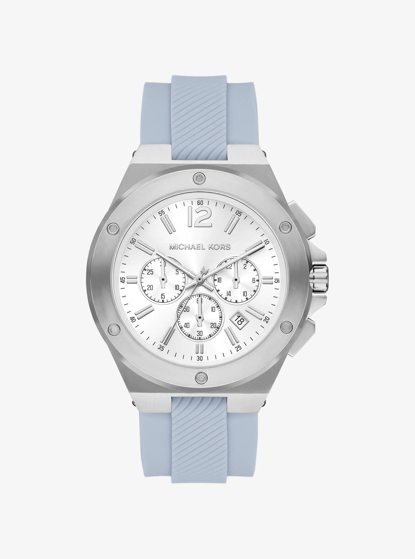 Reloj color plateado