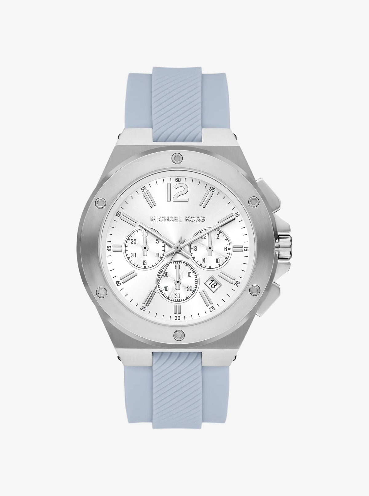 Reloj color plateado