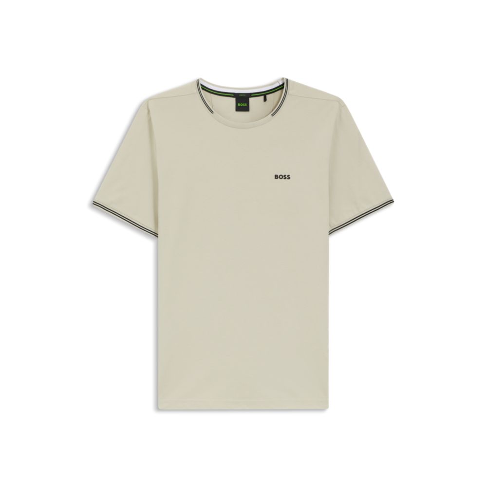 Camiseta de algodón a rayas