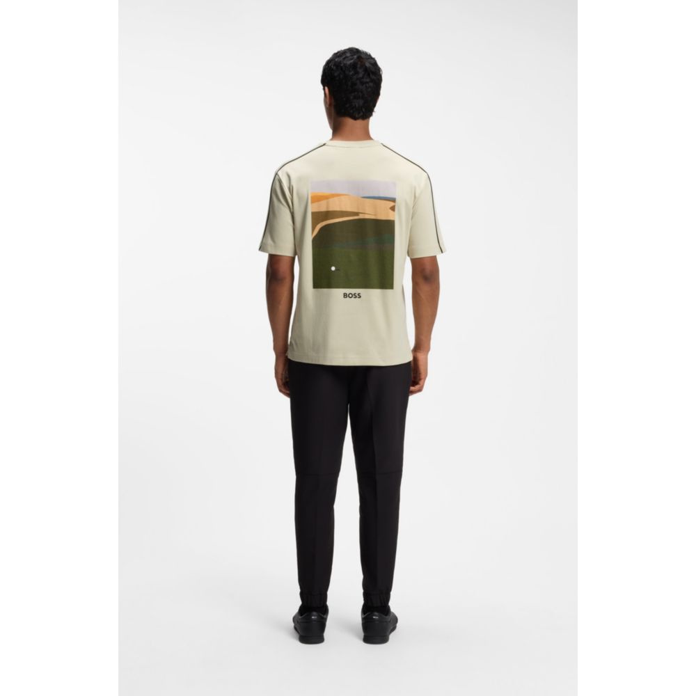 Camiseta de algodón con estampado