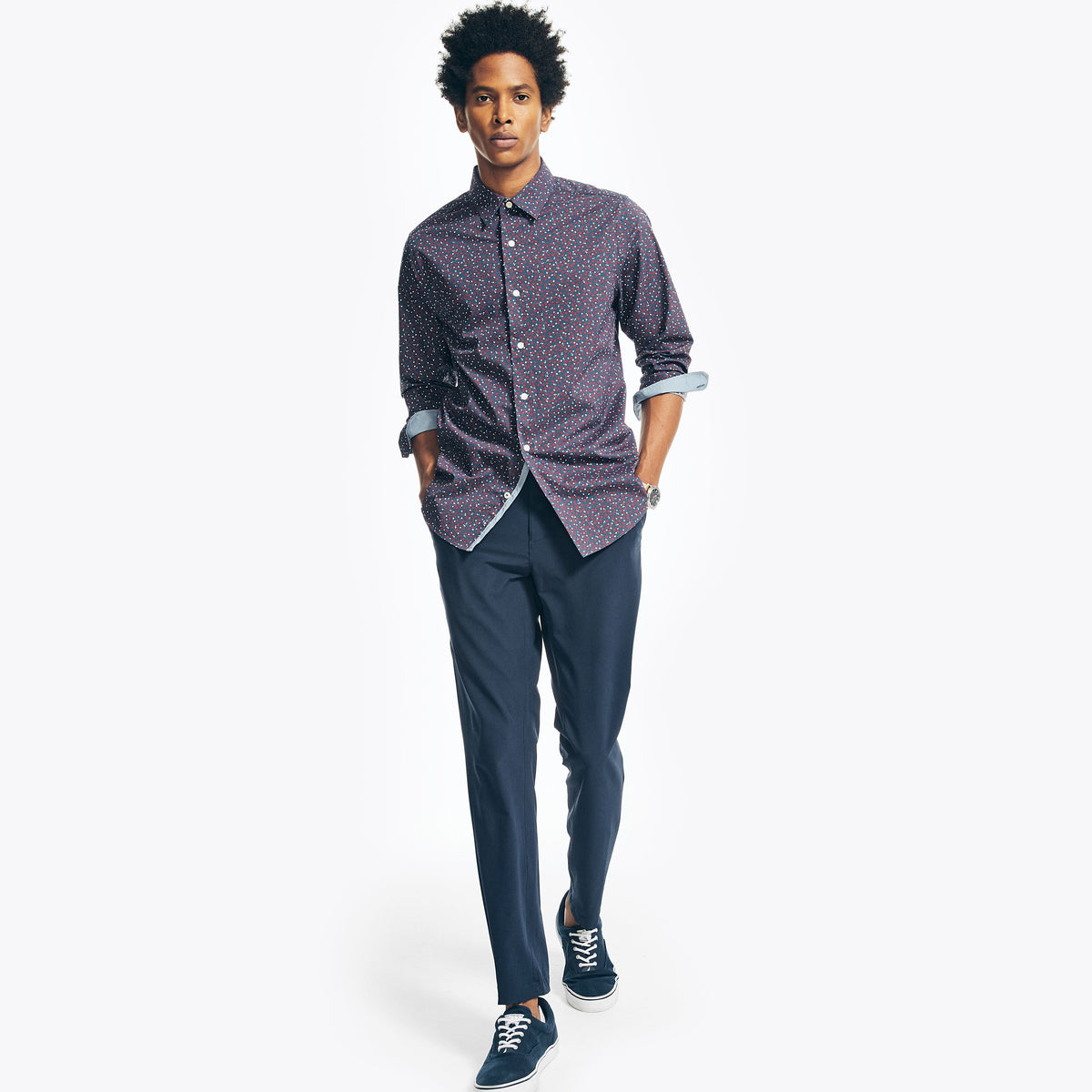 Camisa de hombre con estampado