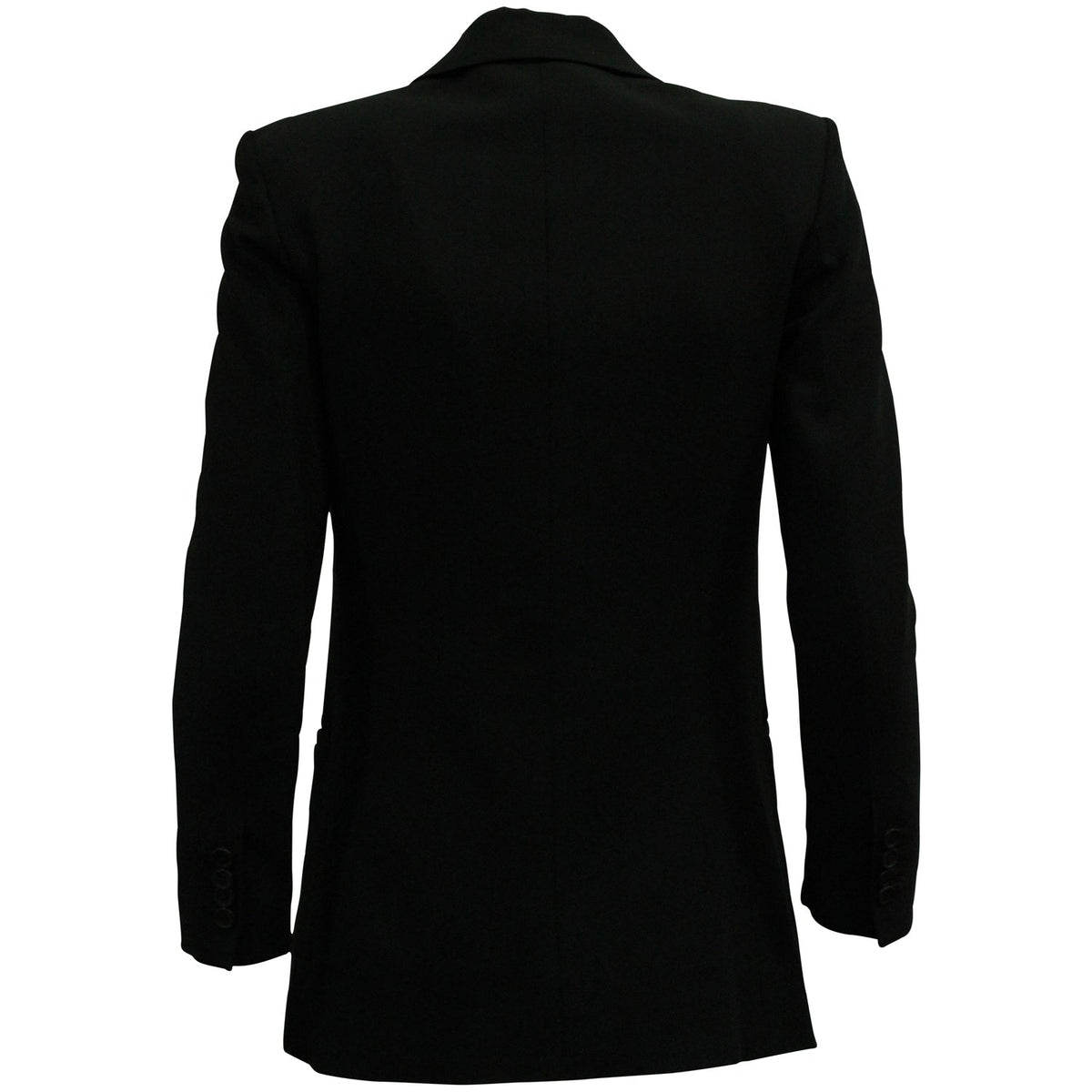 Chaqueta de lana color negro