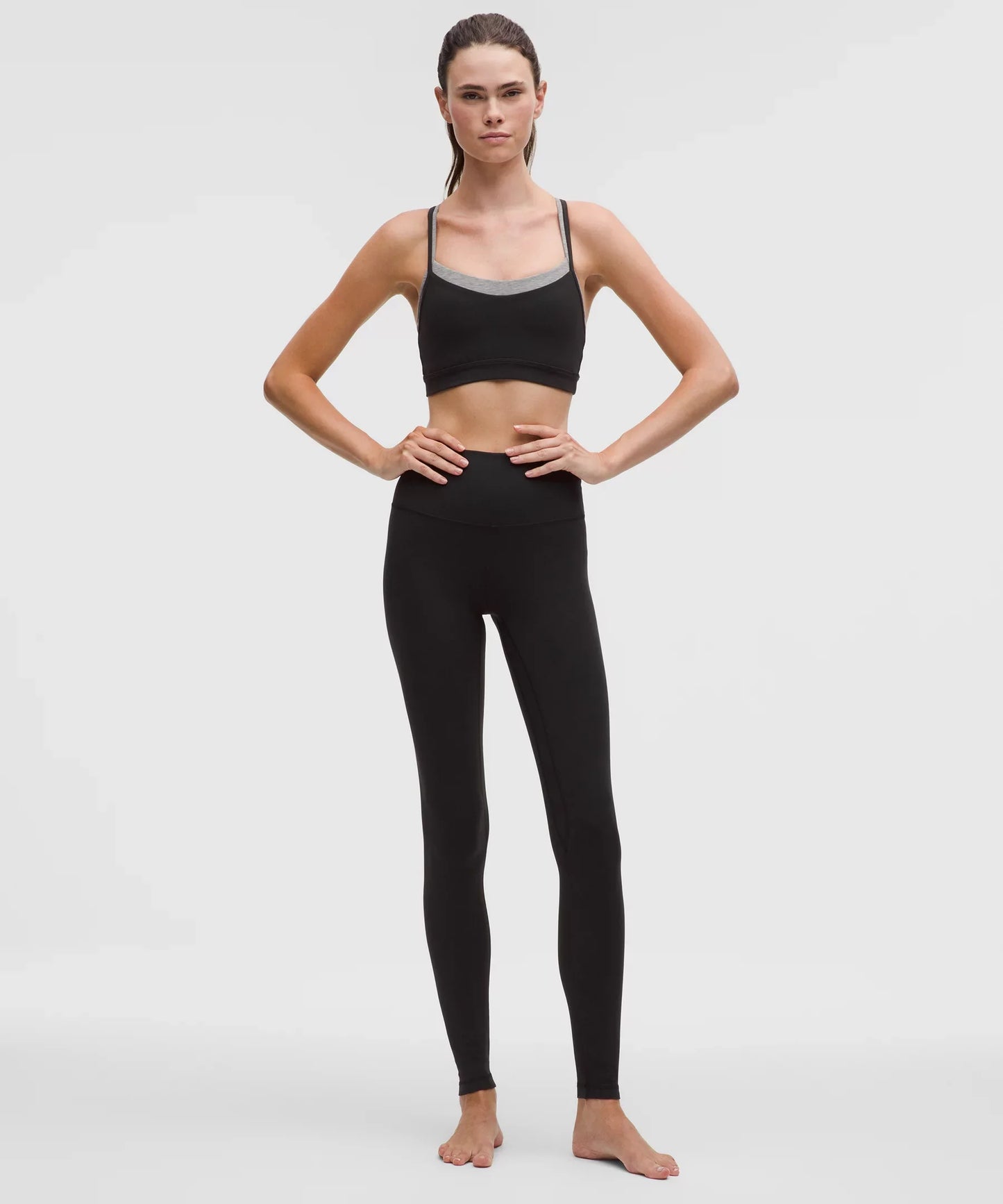 Pantalón de tiro alto