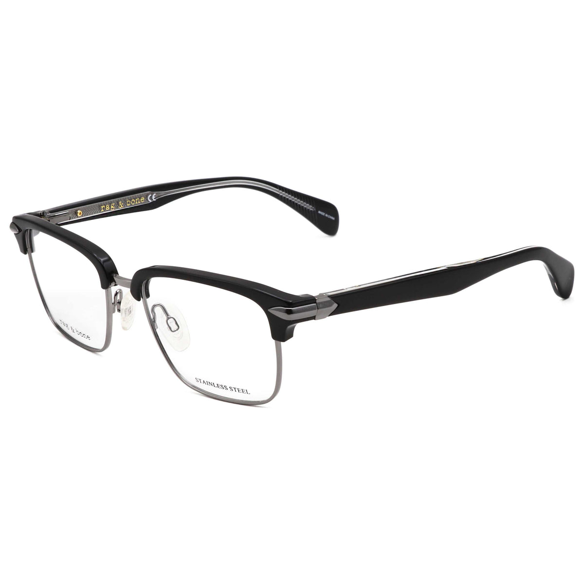 Montura para gafas de hombre 51 mm color negro