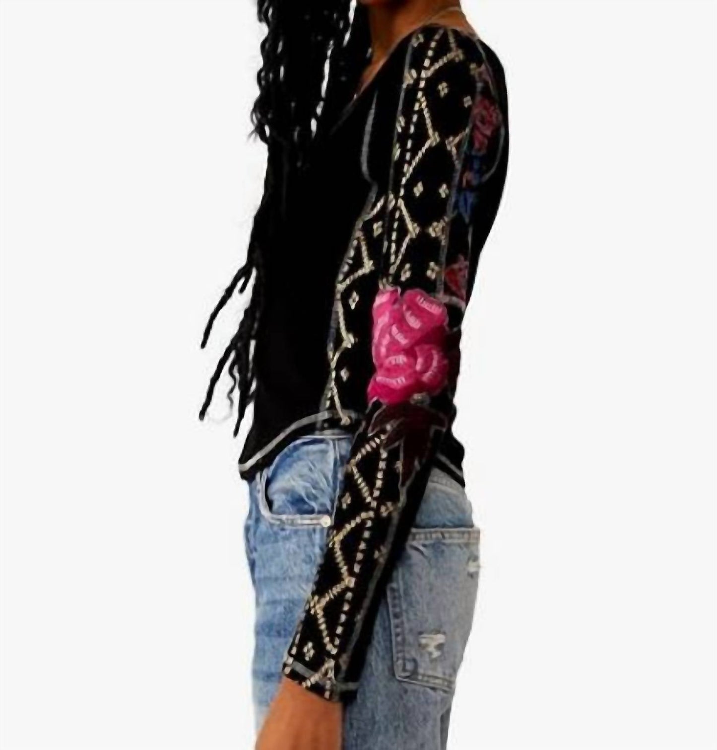 Top color negro