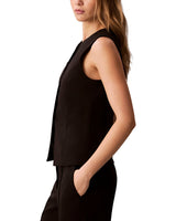 Calvin Klein Chaleco de Crepé Elástico