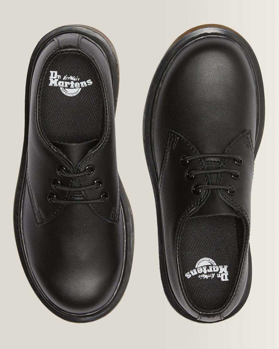 Zapatos de cordones de cuero