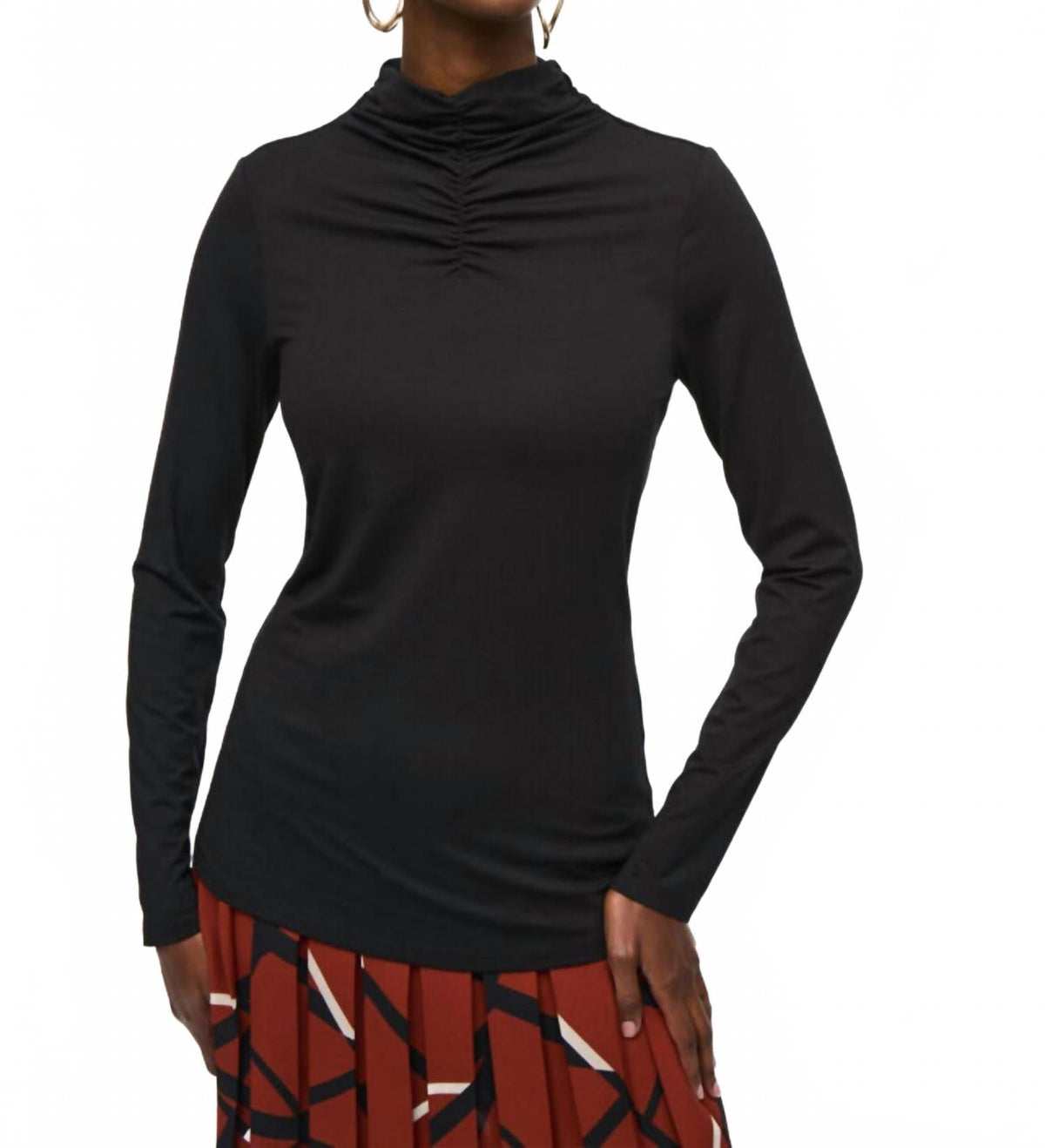 Top color negro