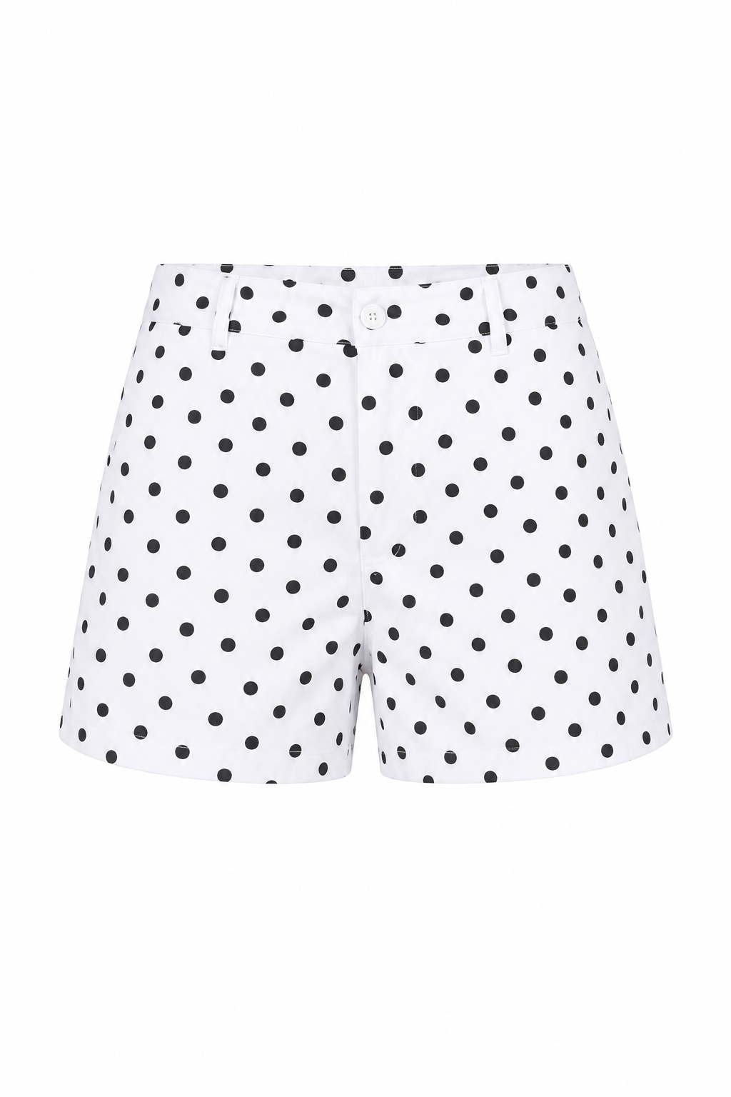 Short de tiro alto de lunares