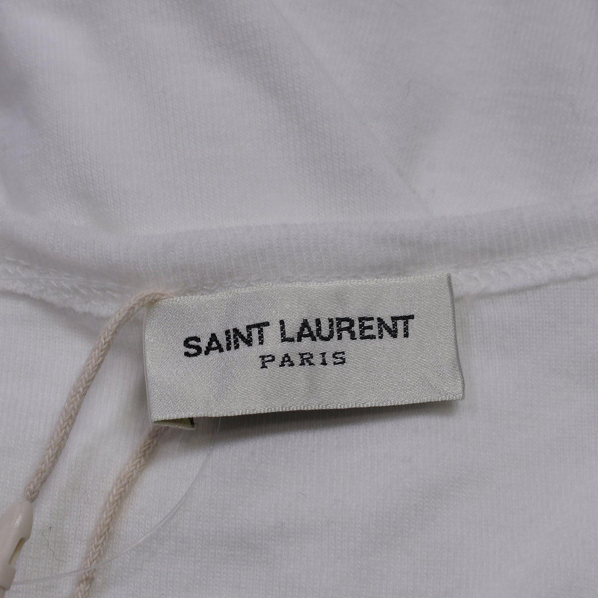 Camiseta sin mangas de algodón color blanco