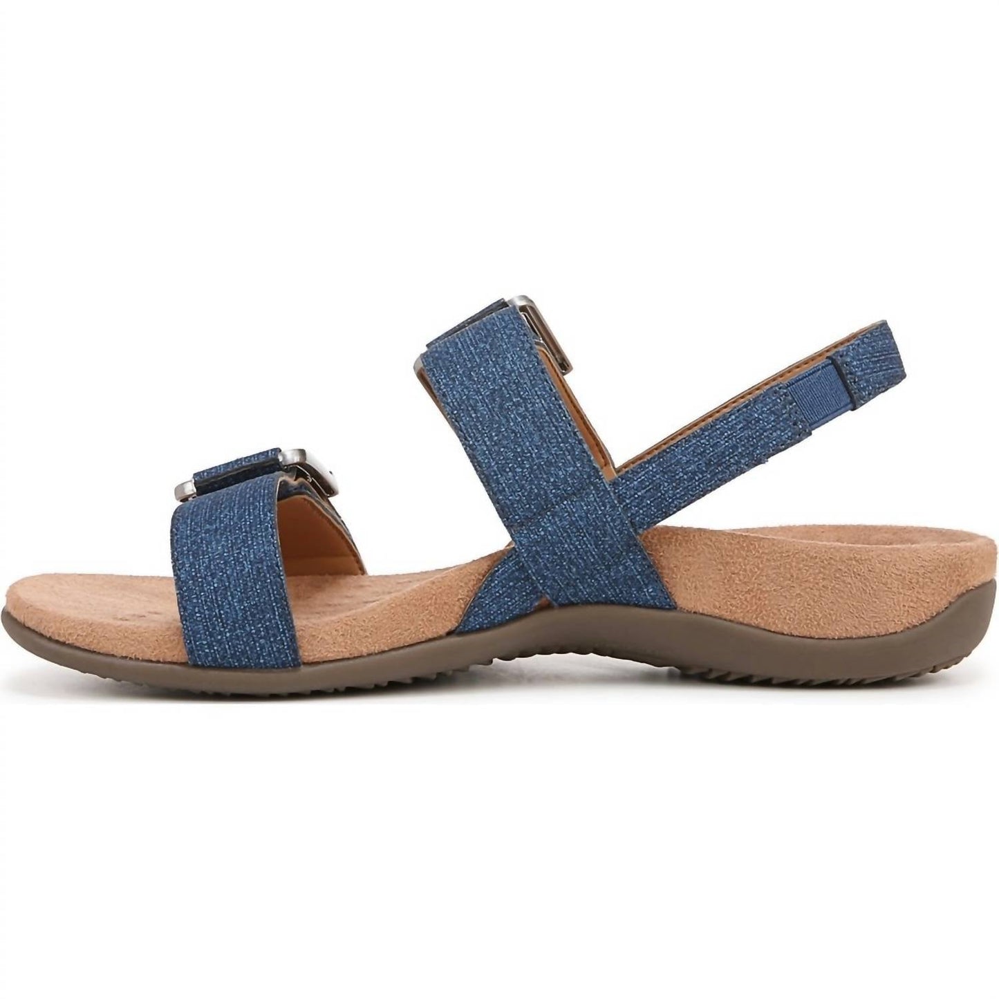 Sandalias de mujer color azul marino