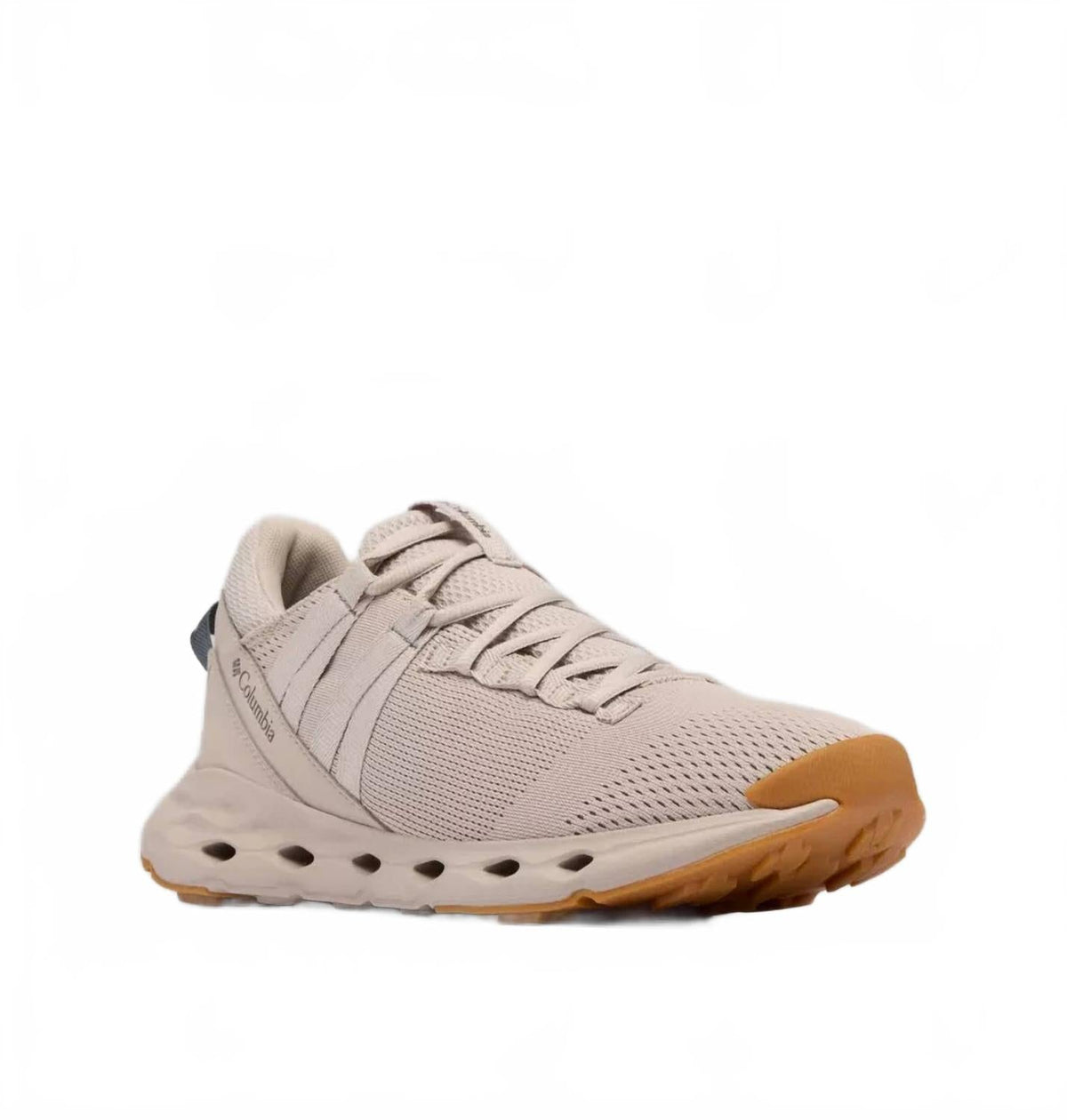 Tenis de hombre color blanco y taupe