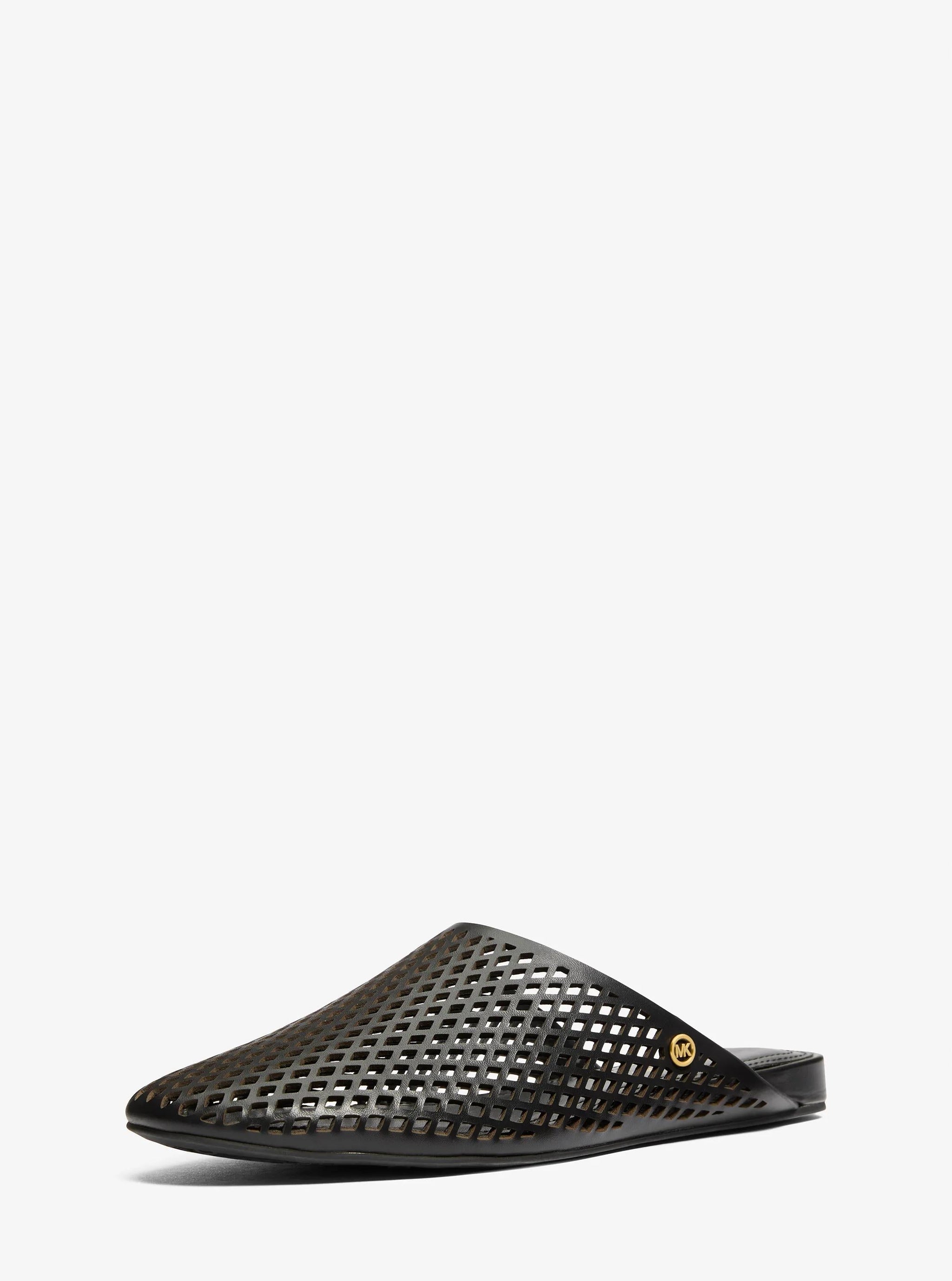 Zapatos destalonados de cuero
