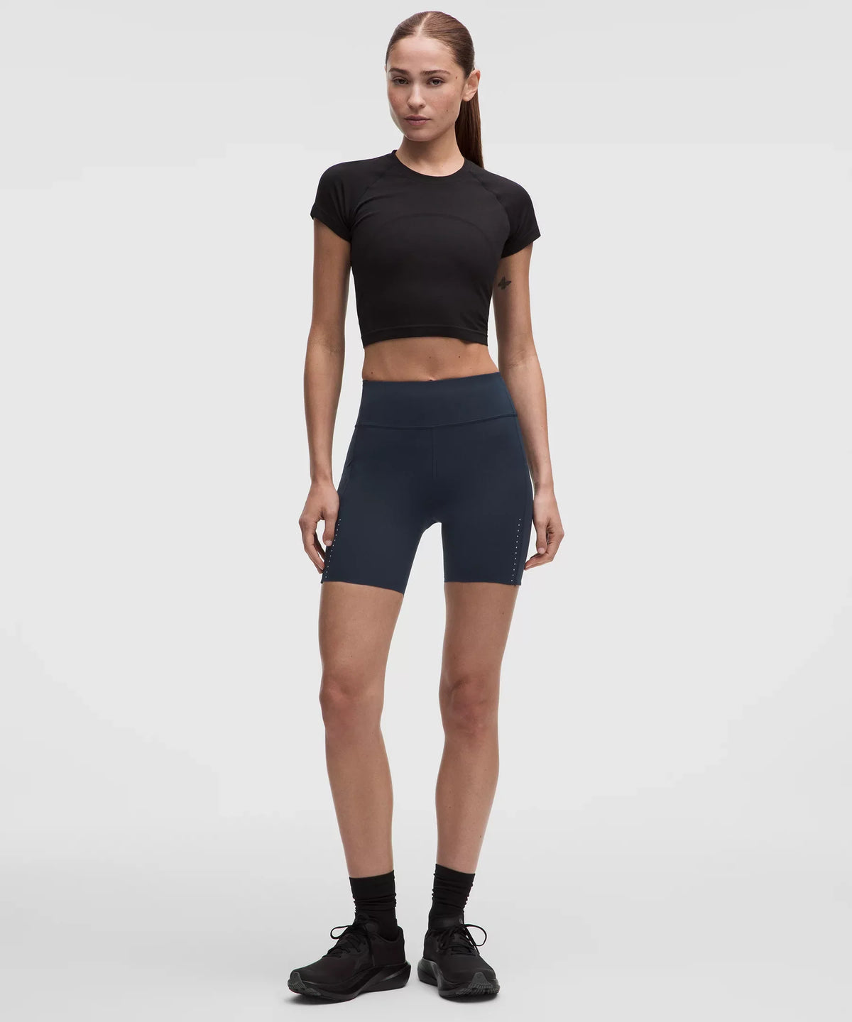 Short de tiro alto
